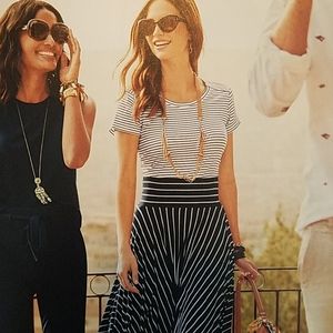 NWT CAbi Zip Crop Top